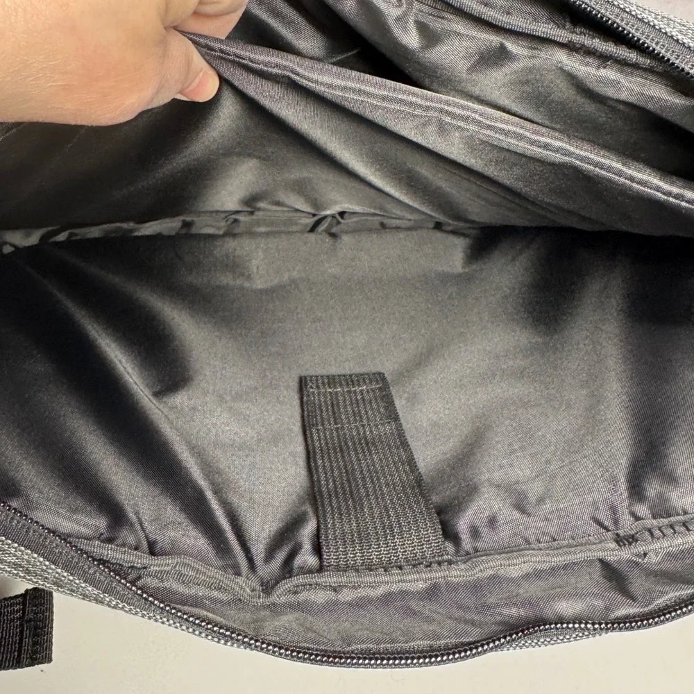 VanGoddy Laptop Messenger Bag Gray Black Briefcase Shoulder Strap Case